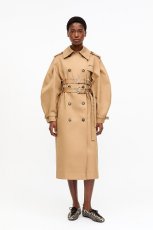 画像4: GANNI ガニー  ヒョウ柄デニムレースアップバレリーナ (4)