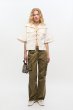 画像5: GANNI ガニー Ivory Stretch Cotton Blouse (5)