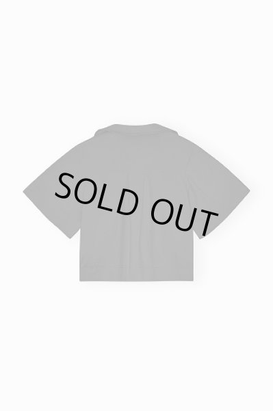 画像4: GANNI ガニー Black Stretch Cotton Blouse (4)