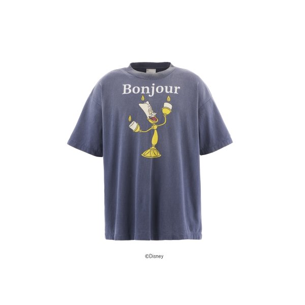 画像1: SAINT Mxxxxxx  Disney DSN_SS TEE/BONJOUR (1)