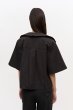 画像7: GANNI ガニー Black Stretch Cotton Blouse (7)