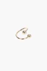 画像1: JUSTINE CLENQUET ジュスティーヌクランケ　SELMA GOLD RING (1)