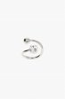 画像1: JUSTINE CLENQUET ジュスティーヌクランケ　MAISIE SILVER RING (1)