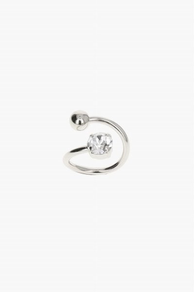 画像1: JUSTINE CLENQUET ジュスティーヌクランケ　MAISIE SILVER RING (1)