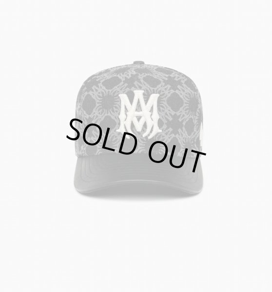 画像1: AMIRI MA QUAD DENIM HAT (1)