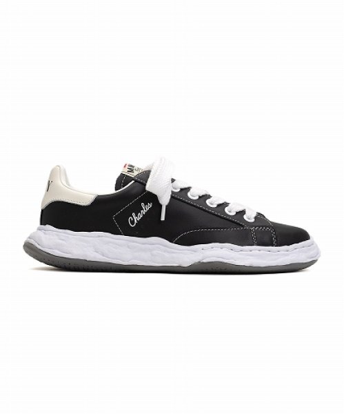 画像1: maison MIHARA YASUHIRO "CHARLES" OG Sole Leather Low-top Sneaker (1)
