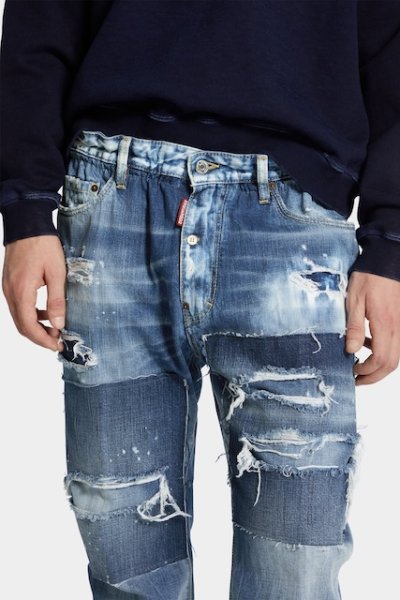 画像5: DSQUARED2 Medium Ripped Wash Big Brother Jeans (5)