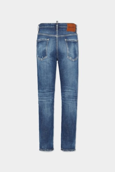 画像2: DSQUARED2 Medium Perfecto Wash 642 Jeans (2)