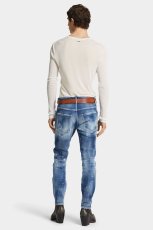 画像4: DSQUARED2　Medium Spots Wash Skater Jeans (4)