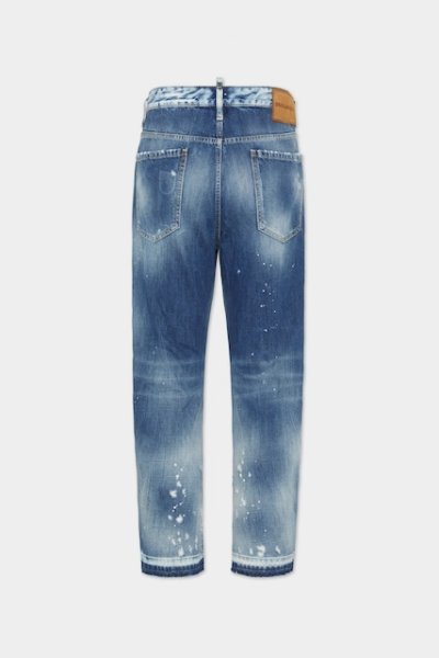 画像2: DSQUARED2 Medium Ripped Wash Big Brother Jeans (2)