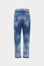 画像2: DSQUARED2　Medium Ripped Wash London Bro Jeans (2)