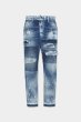画像1: DSQUARED2　Medium Ripped Wash Big Brother Jeans (1)