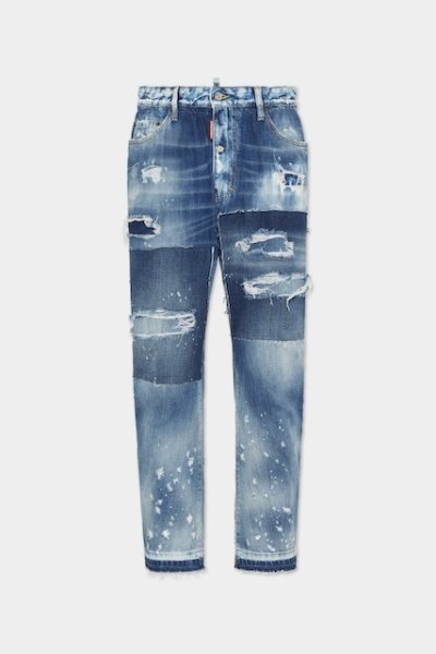画像1: DSQUARED2　Medium Ripped Wash Big Brother Jeans (1)