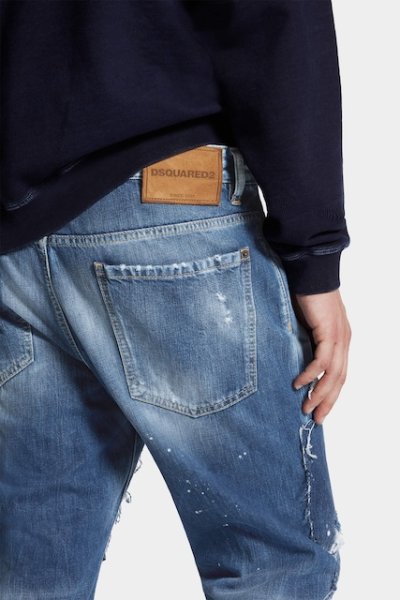 画像6: DSQUARED2 Medium Ripped Wash Big Brother Jeans (6)