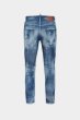 画像2: DSQUARED2　Medium Spots Wash Skater Jeans (2)