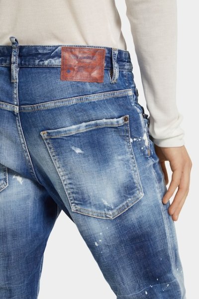 画像6: DSQUARED2 Medium Spots Wash Skater Jeans (6)