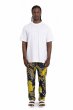 画像2: BANANATIME  TAPERED 2 PANT AUTUMN LEAVES NAVY YELLOW (2)