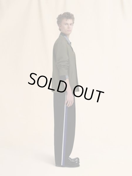 画像5: MARNI  ブルー トロピカルウール製シャツ (5)