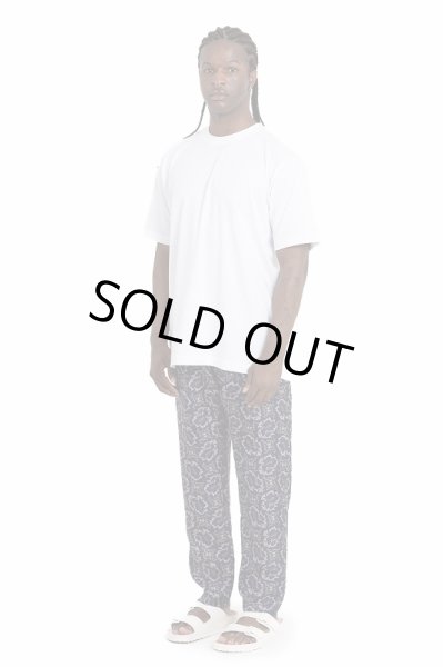 画像3: BANANATIME  EASY PANT PAISLEY FISH NAVY PINK (3)