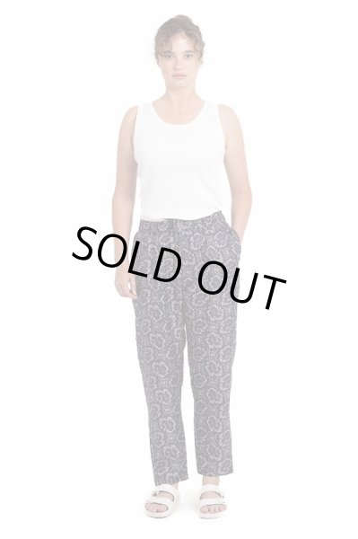 画像6: BANANATIME  EASY PANT PAISLEY FISH NAVY PINK (6)