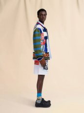 画像5: MARNI  ライトブルー ポプリン製ストライプボウリングシャツ (5)