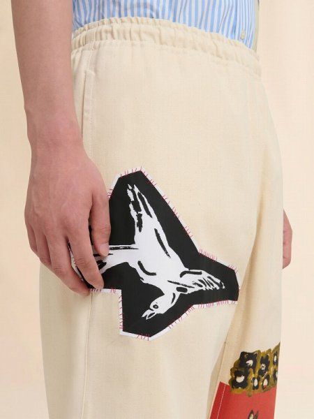 画像5: MARNI  クリーム オーガニックブルデニムパンツ (5)