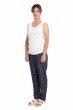画像7: BANANATIME  EASY PANT PAISLEY FISH NAVY PINK (7)