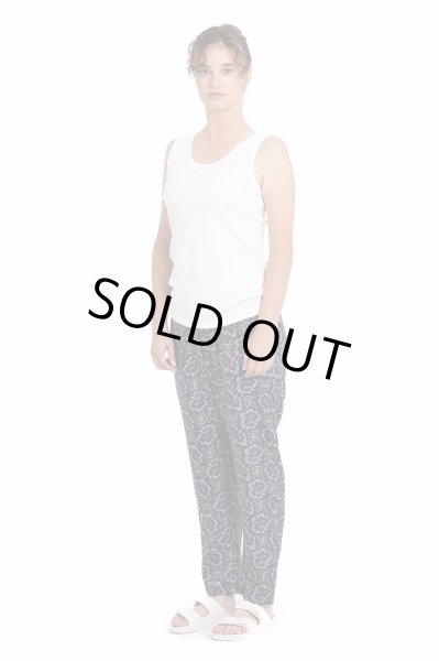 画像7: BANANATIME  EASY PANT PAISLEY FISH NAVY PINK (7)