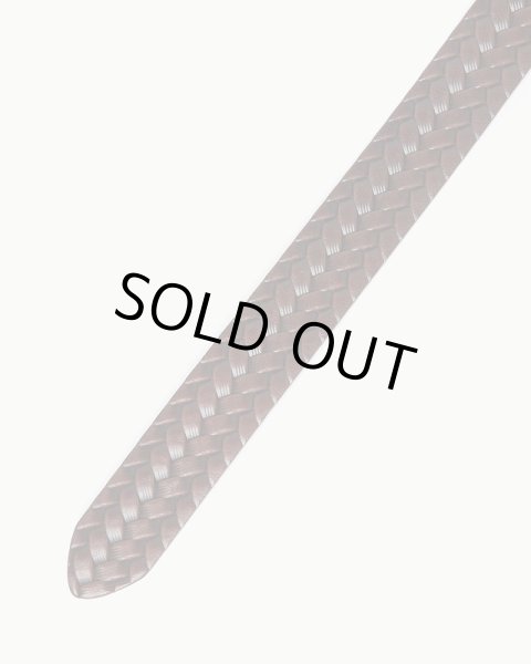 画像3: T.T (Taiga Takahashi)　LOT.021 BASKETWEAVE PATTERN BELT (3)