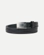 画像1: T.T (Taiga Takahashi)　LOT.021 BASKETWEAVE PATTERN BELT (1)