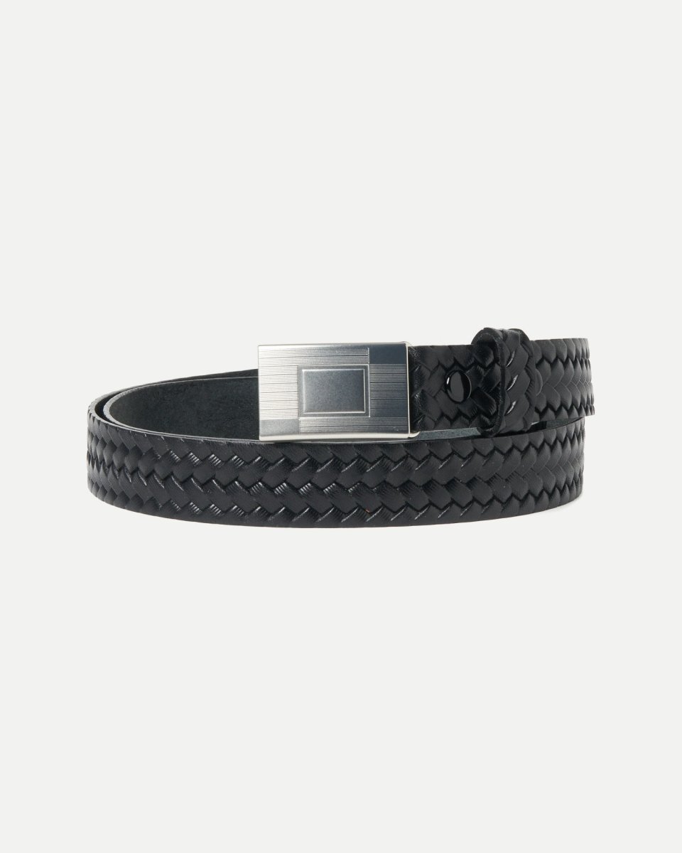 画像1: T.T (Taiga Takahashi)　LOT.021 BASKETWEAVE PATTERN BELT (1)