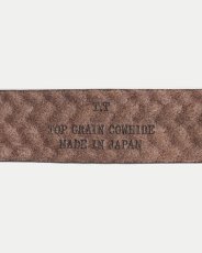 画像5: T.T (Taiga Takahashi)　LOT.021 BASKETWEAVE PATTERN BELT (5)
