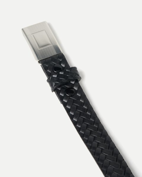 画像2: T.T (Taiga Takahashi)　LOT.021 BASKETWEAVE PATTERN BELT (2)