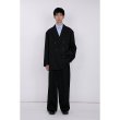 画像3: th products TARO HORIUCHI  Oversized Double Breasted Jacket / black (3)