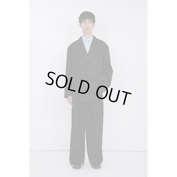 画像3: th products TARO HORIUCHI  Oversized Double Breasted Jacket / black (3)