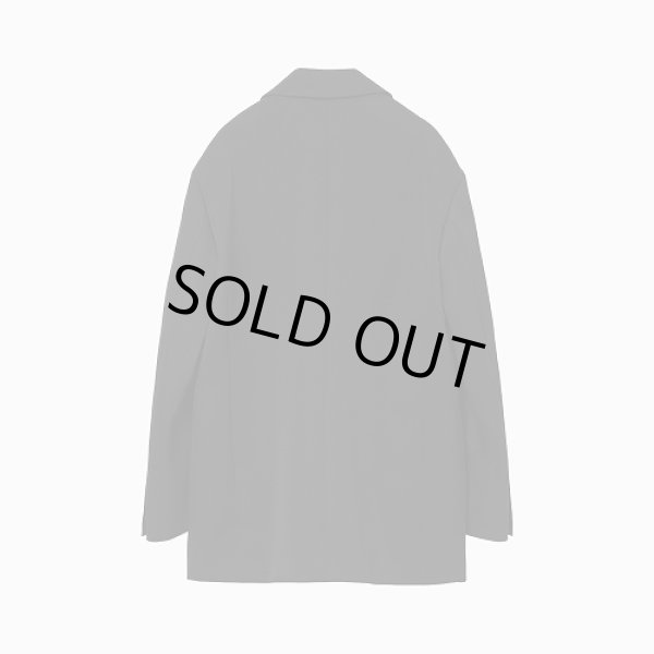 画像2: th products TARO HORIUCHI  Oversized Double Breasted Jacket / black (2)