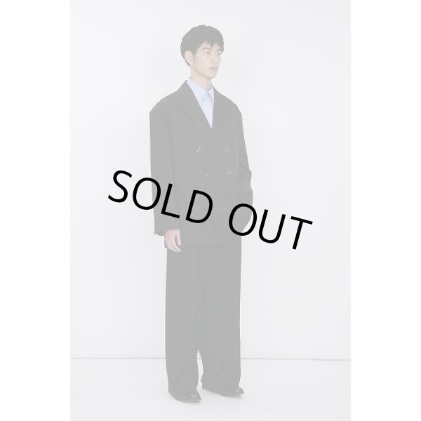 画像5: th products TARO HORIUCHI  Oversized Double Breasted Jacket / black (5)