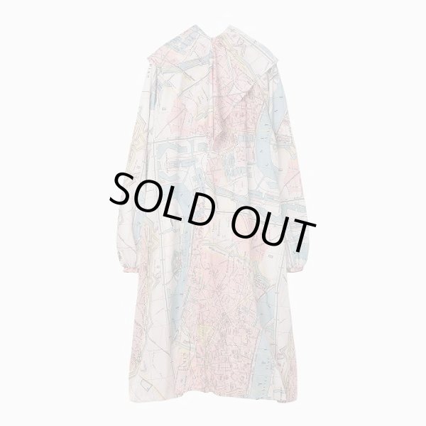 画像2: th products TARO HORIUCHI  Scarf Collar Dress / color (2)