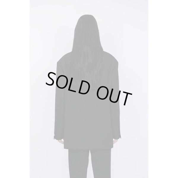 画像16: th products TARO HORIUCHI  Oversized Double Breasted Jacket / black (16)