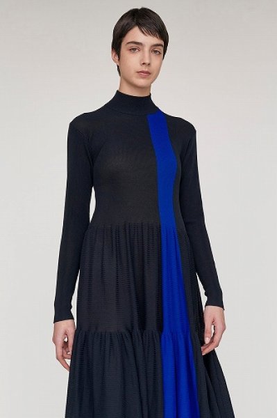 画像4: CFCL CASCADES MOCKNECK LONG SLEEVE DRESS (4)