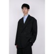 画像8: th products TARO HORIUCHI  Oversized Double Breasted Jacket / black (8)