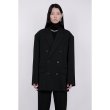 画像14: th products TARO HORIUCHI  Oversized Double Breasted Jacket / black (14)