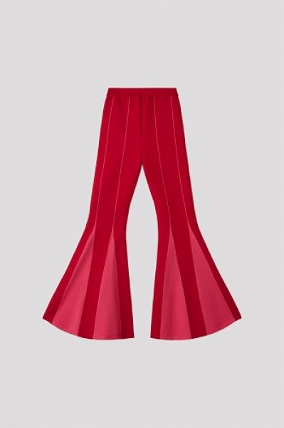 画像1: CFCL CONIC TIGHT FLARE PANTS (1)