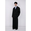 画像4: th products TARO HORIUCHI  Oversized Double Breasted Jacket / black (4)