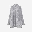 画像1: th products TARO HORIUCHI  Oversized Shirt / mono (1)