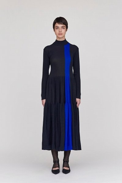 画像2: CFCL CASCADES MOCKNECK LONG SLEEVE DRESS (2)
