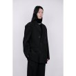画像15: th products TARO HORIUCHI  Oversized Double Breasted Jacket / black (15)