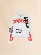 画像1: MARNI  クリーム コットン製フーディー (1)