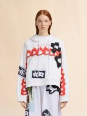 画像2: MARNI  クリーム コットン製フーディー (2)