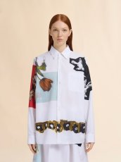 画像2: MARNI  ホワイト ポプリン製シャツ (2)